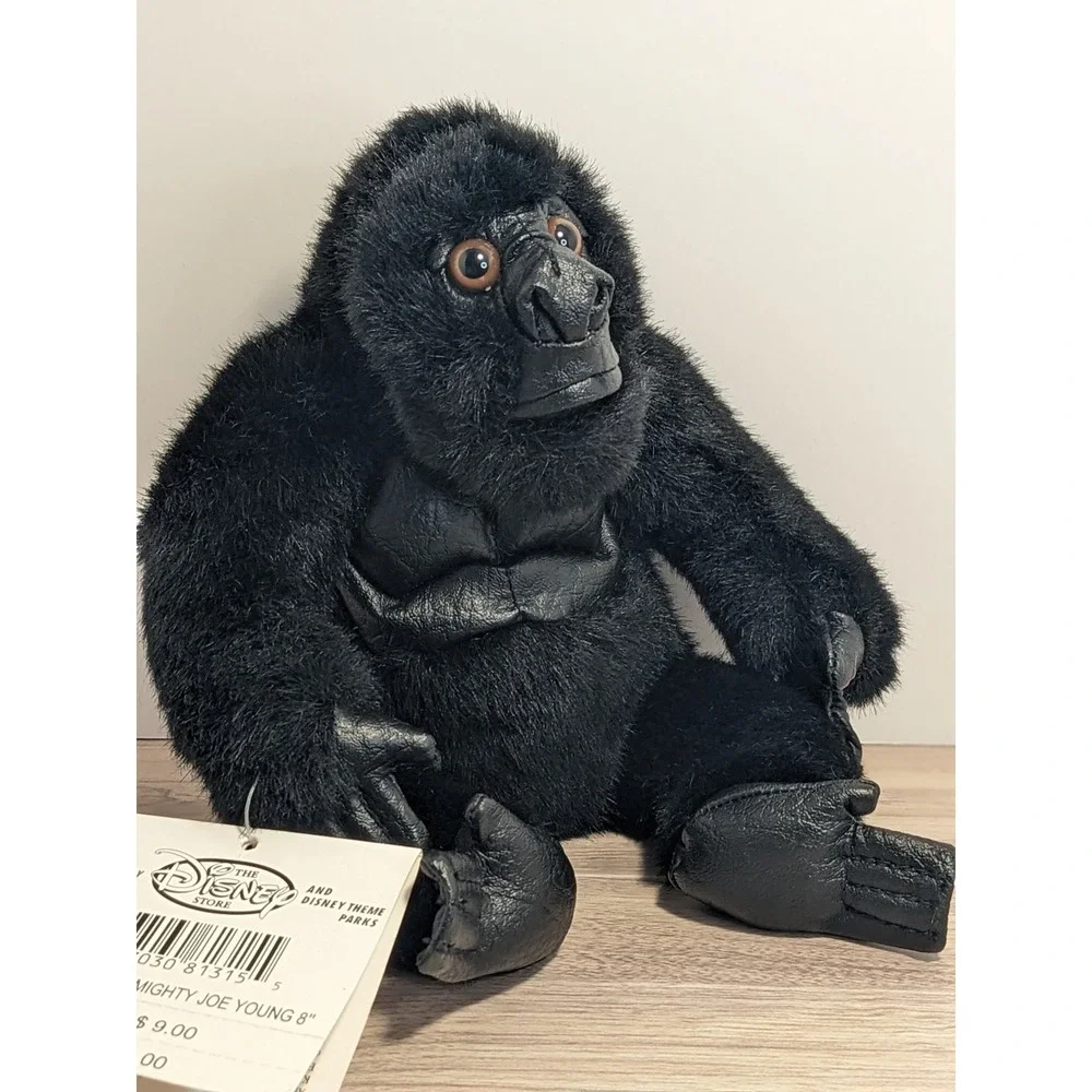 Disney Store‎ Mighty Joe Young Mini Bean Bag Plush 8 Inch Gorilla Vintage NWT